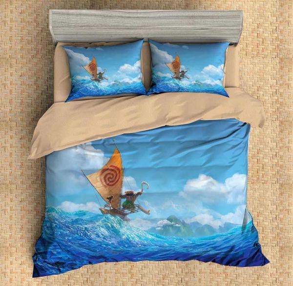 Moana 3 Duvet Cover and Pillowcase Set Bedding Set Moana 3 Duvet Cover and Pillowcase Set Bedding Set
